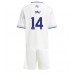 Aston Villa Pau Torres #14 Tredjedraktsett Barn 2025-26 Korte ermer (+ Korte bukser)